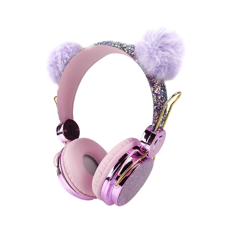 Kids Cute Fashion Headphones 3D Stereo Earphone With Mic - Opusclubme