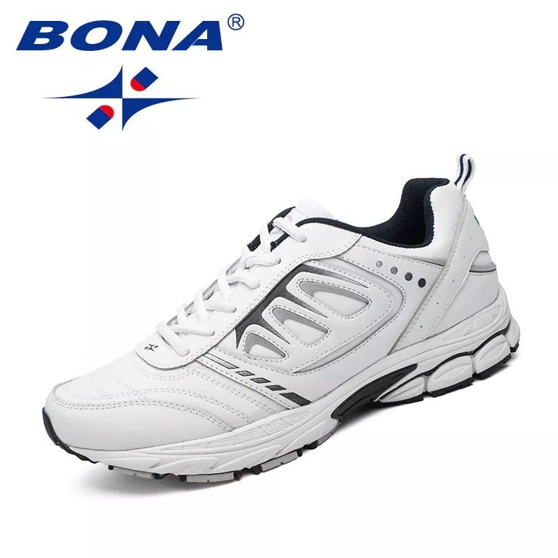 Bona Nuevo Estilo Zapatos Para Correr Para Hombre Para Salir Trotar Trekking Zapatillas Con Cordones Zapatos Atléticos Cómodos Ligeros Y Suaves Envío Gratis Wokten
